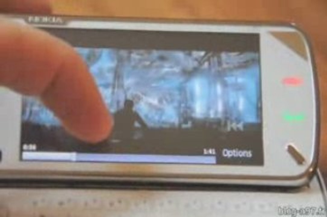 Test du Nokia N97 - Video et TV