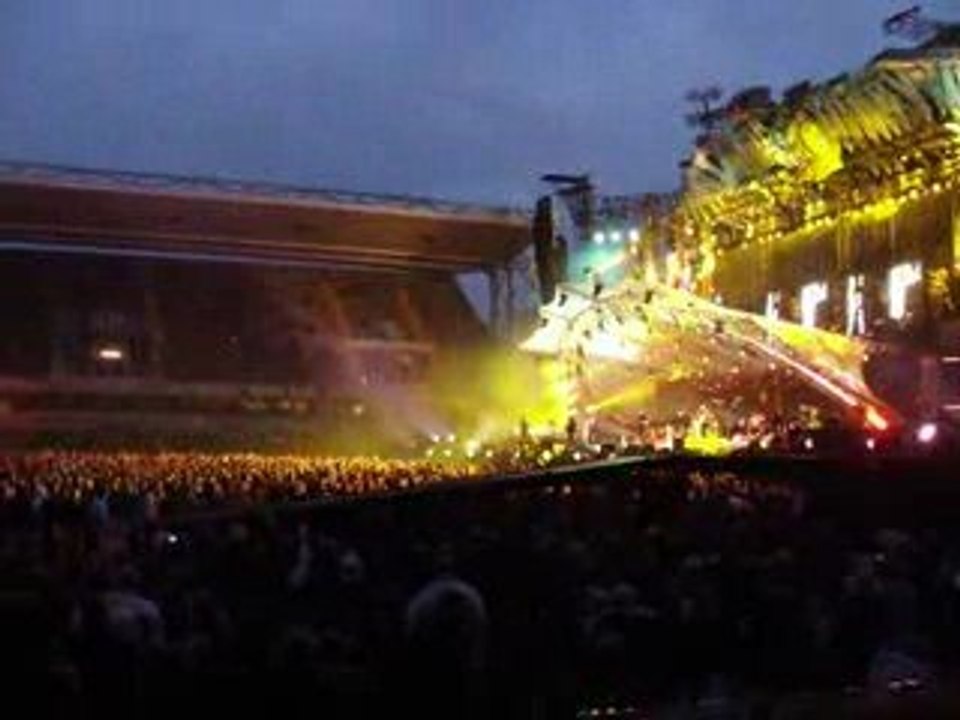Johnny hallyday - stade st symphorien - metz - 6 juin 2009