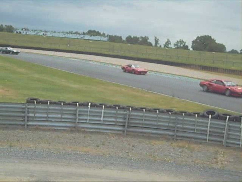 500 FERRARI CONTRE LE CANCER, TOUR D'HONNEUR