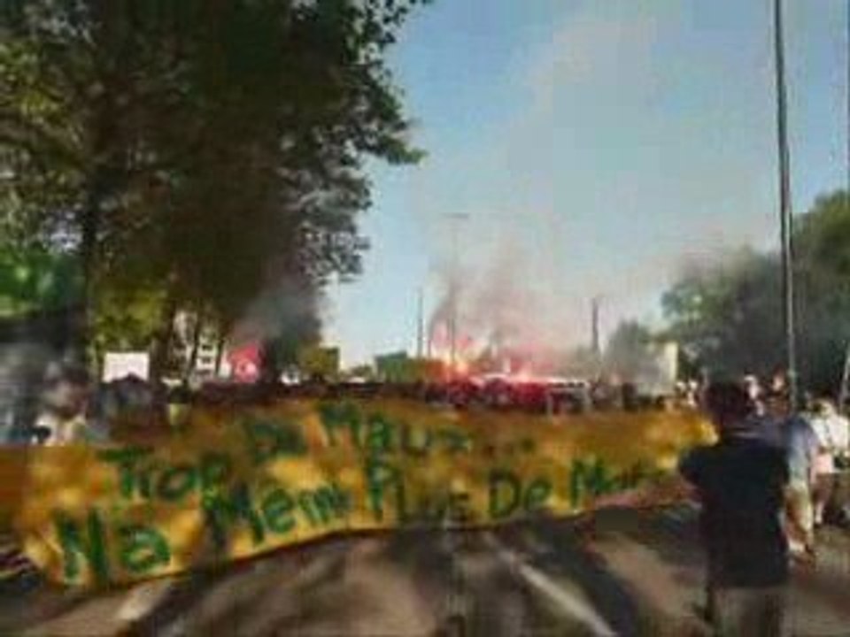 FCNantes: manif des supporters