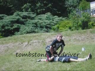 moi et un pote faisant quelque prise