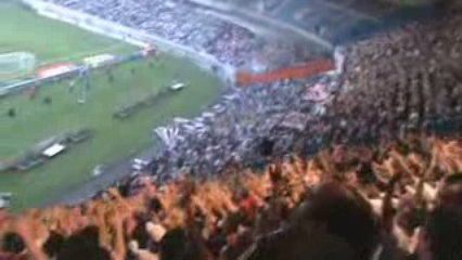 PSG MONACO CHANT OU TU ES NOUS SOMMES LA