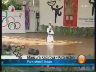 Fark etmeli insan Kırgızistan 7.Türkçe Olimpiyatı