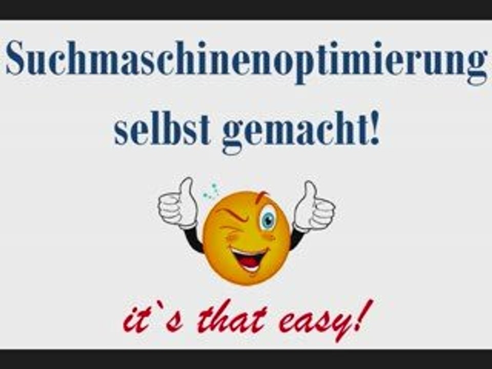 Suchmaschinenoptimierung Tutorial Google Yahoo MSN
