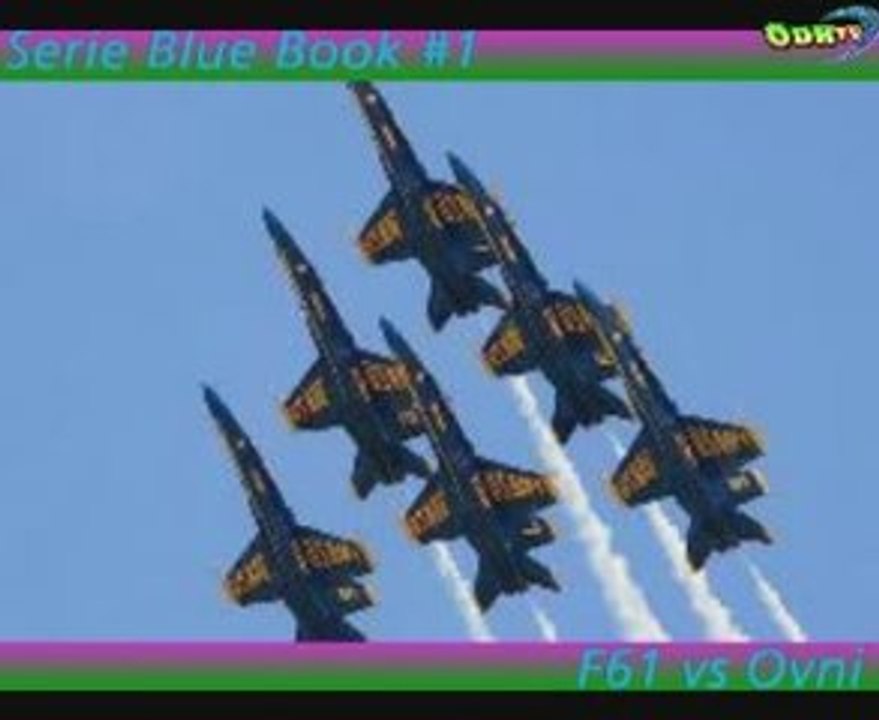 Série Blue Book #1: F-61 vs Ovni