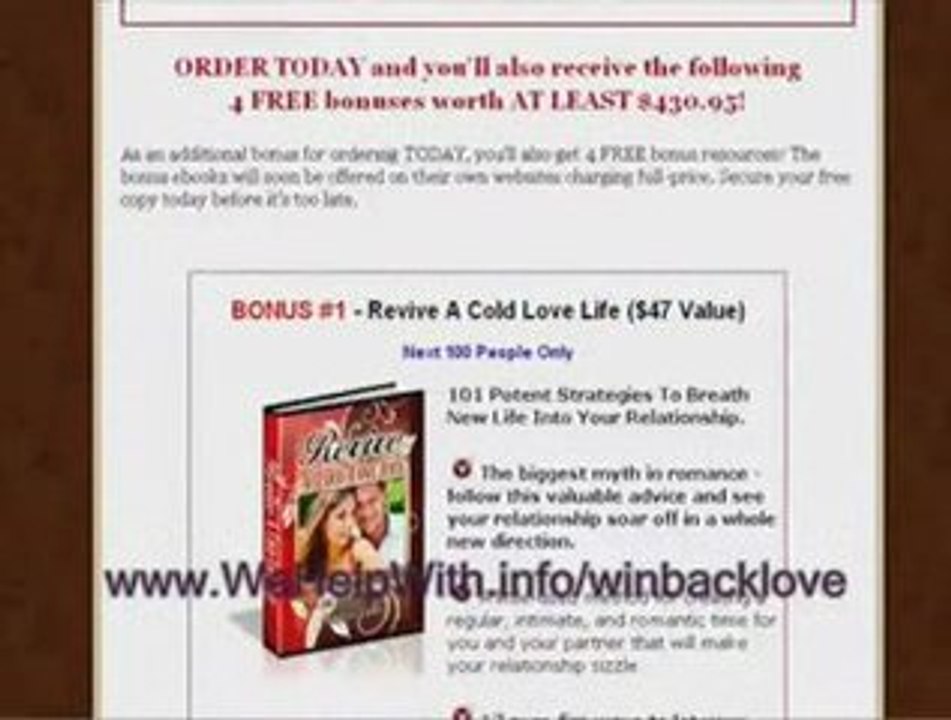 Getting Back With Ex