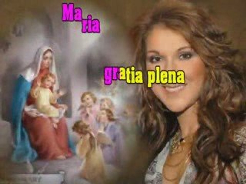 KARAOKE - Ave Maria - Celine Dion