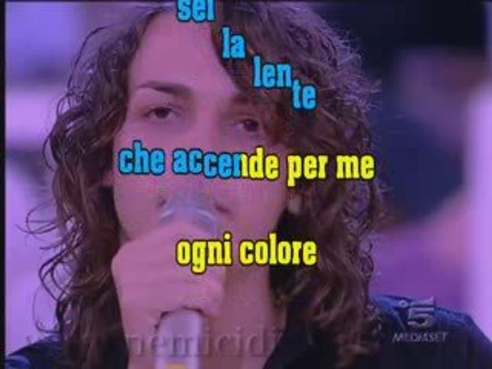 KARAOKE - Sentimento - Valerio Scanu