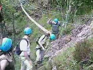 VIA FERRATA LE BUSSANG LE 31-05-2009