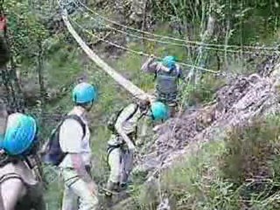 VIA FERRATA LE BUSSANG LE 31-05-2009