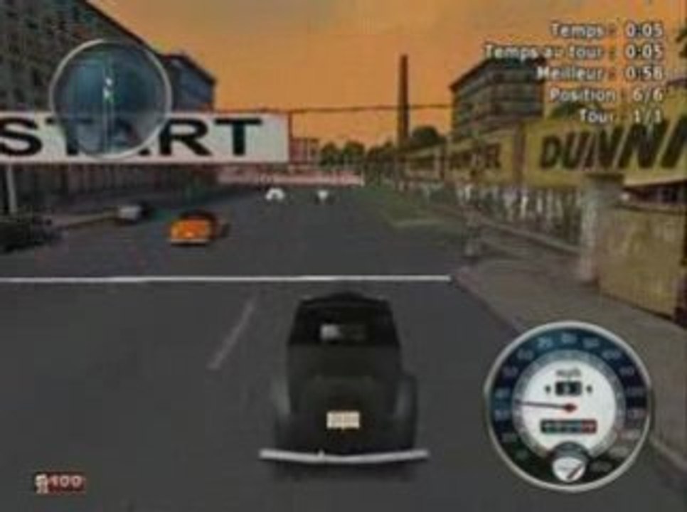 Mafia: The City of Lost Heaven - Mode course (PS2)