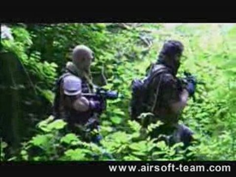 partie airsoft chez les timpes