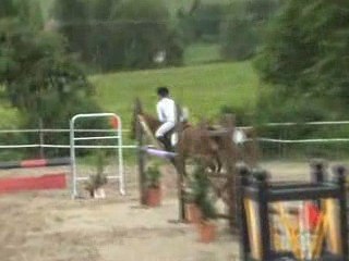 florian au concours départmental de la savoie d'équitations