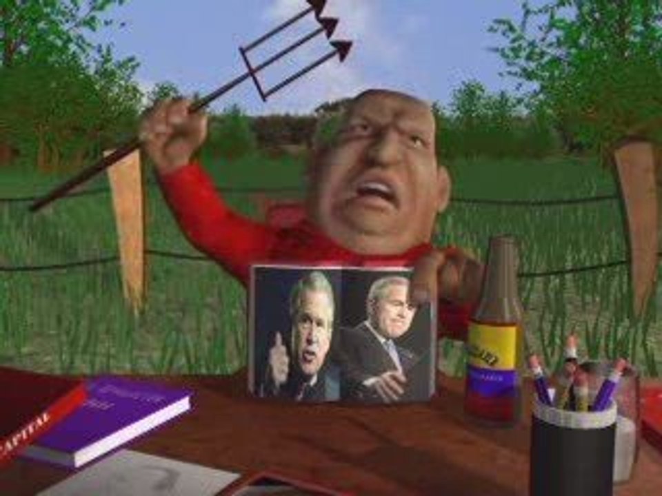 Hugo Chavez en Pixar !