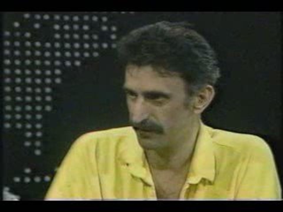 Frank Zappa on Larry King 1985 - 2
