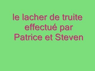 Lacher de truite