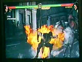 Mortal Kombat VS DC- Jax VS Scorpion