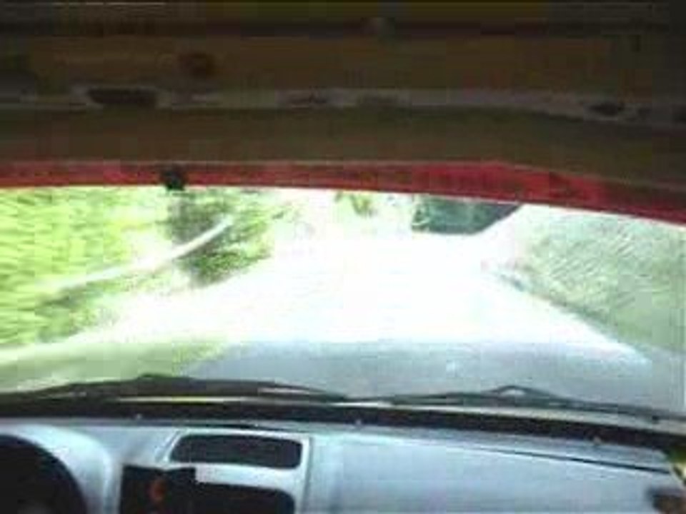 Course de cote de gisors 2009 en clio rs yoann