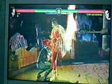 Mortal Kombat VS DC- Jax VS Captain Marvel