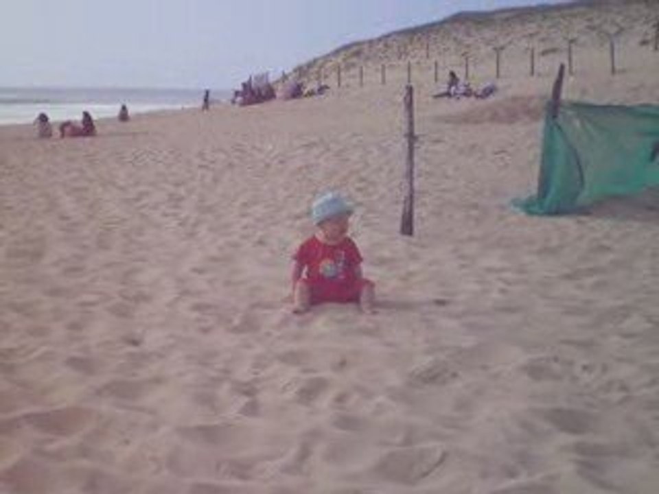 Marcher dans le sable