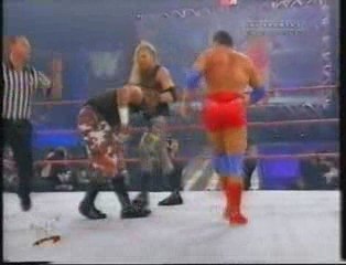 Edge, Christian & Angle Vs Dudley boyz & Y2J Table match