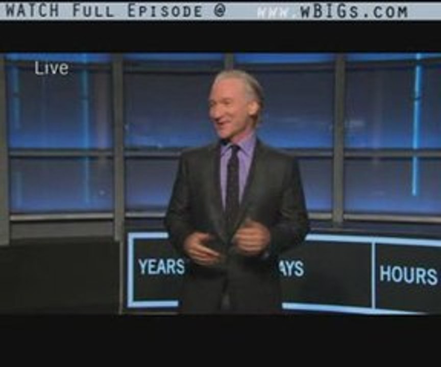 Real Time With Bill Maher Monday 01st of June 2009
