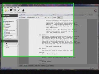 Celtx Tutorial for Playwrights - Part 1