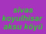 sivas koyulhisar aksu köyü