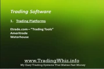 Stock Trading Software (pt. 1)