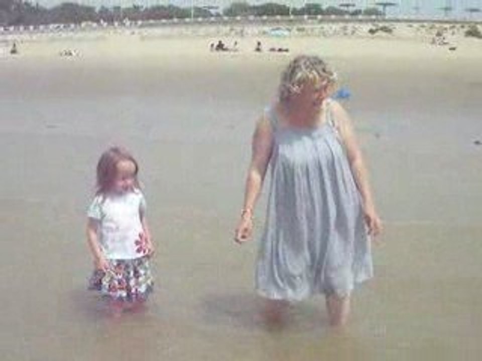 Premier bain à St Georges de Didonne