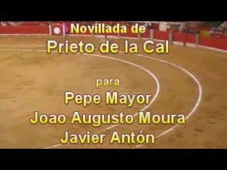 Prieto de la Cal - Novillada Zaragoza