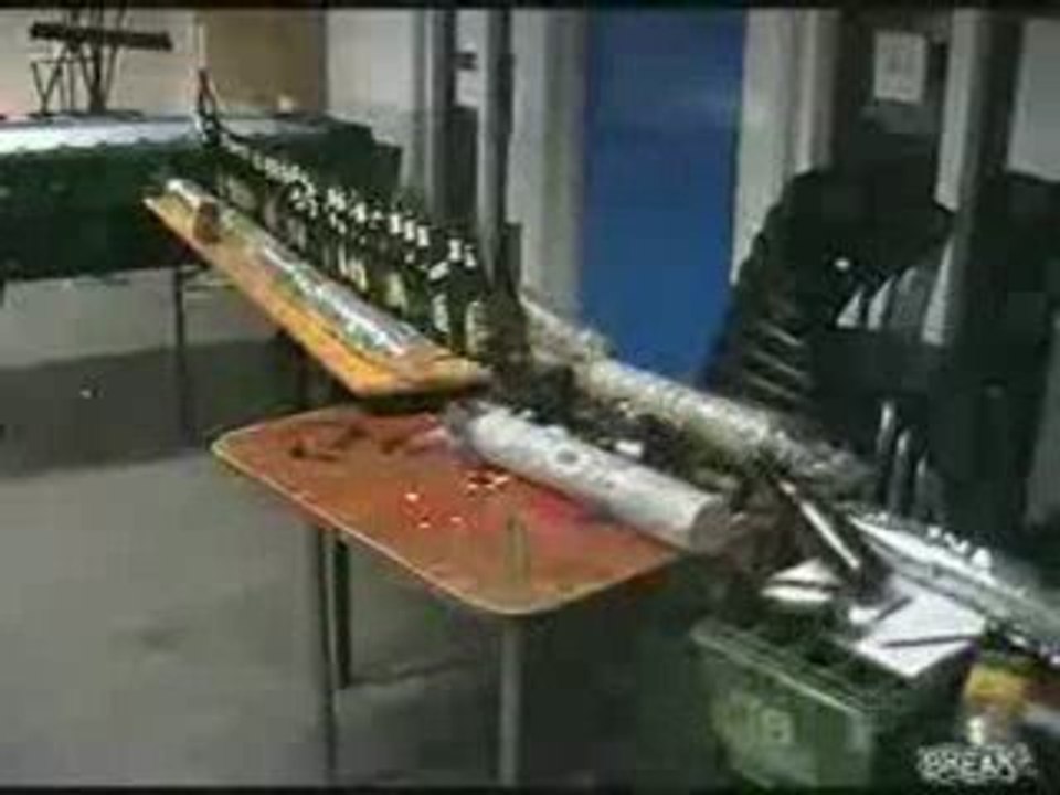 Bierflessen Domino
