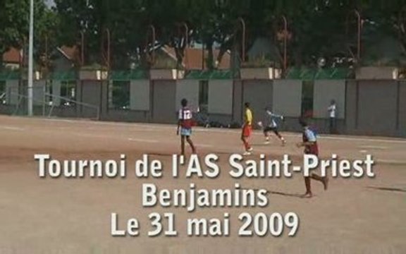 Tournoi benjamin de l'AS Saint-Priest 31 mai 2009