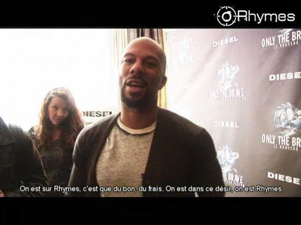 Interview Common 'Only the Brave' Block Party by Rhymes