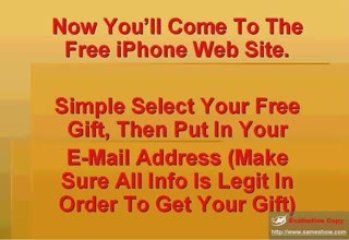 Don't Fall For The FREE iPhone Scams!