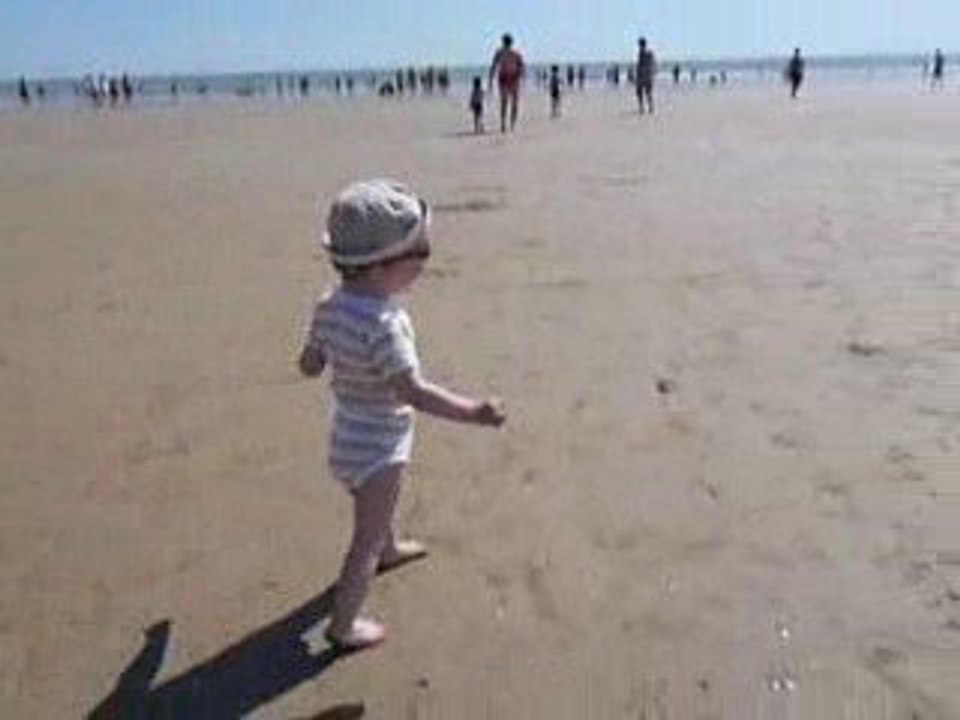 A la plage 1 Meme pas peur !