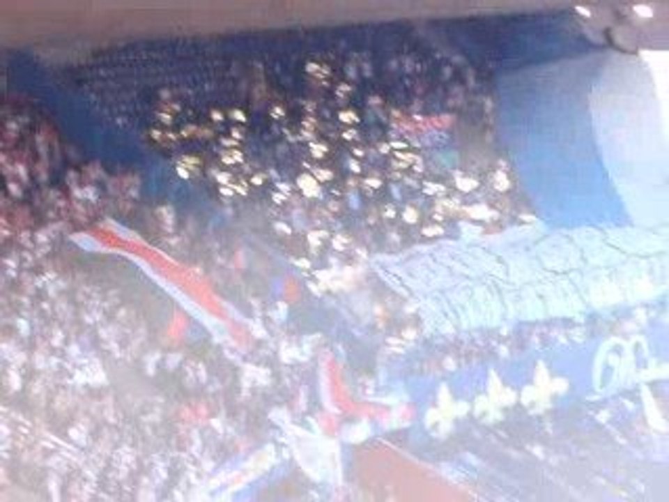 psg-monaco, 2008-2009  ambiance parc des princes