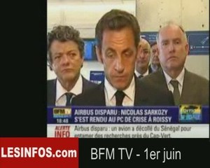 Airbus A330 d'Air France : zapping vidéo