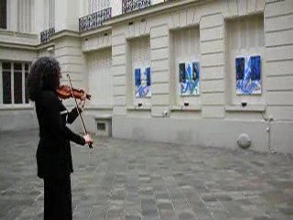vernissage Galerie Peirce, Paris, jeudi 28 mai 2009.