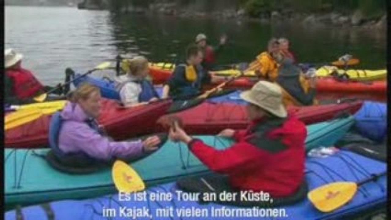 Mit dem Kajak rund um Cape Broyle in Neufundland, Kanada