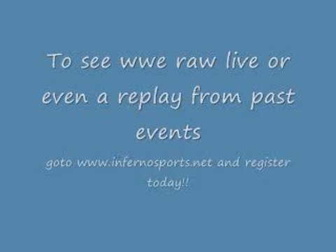WWE Monday Night Raw Live Stream 9pm / 2am Replay part 2