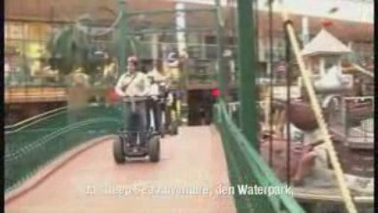 Mit dem Segway-Roller durch Edmontons riesige Shopping-Mall