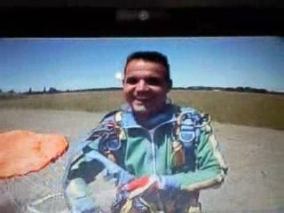 Saut en parachute david