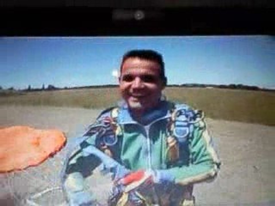 Saut en parachute david