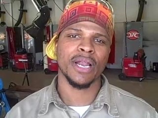 Oklahoma Technical College Welding Student