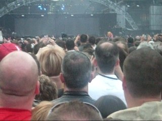 Entré de johnny hallyday dernière tournée 30 mai 2009