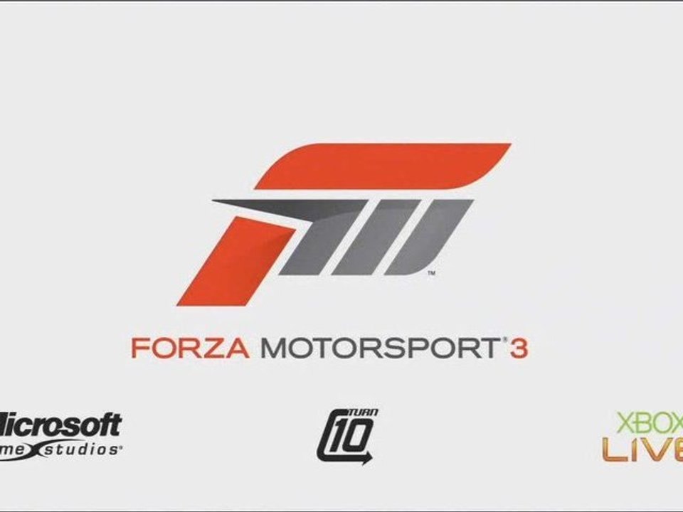 Forza Motorsport 3 - E3 Trailler