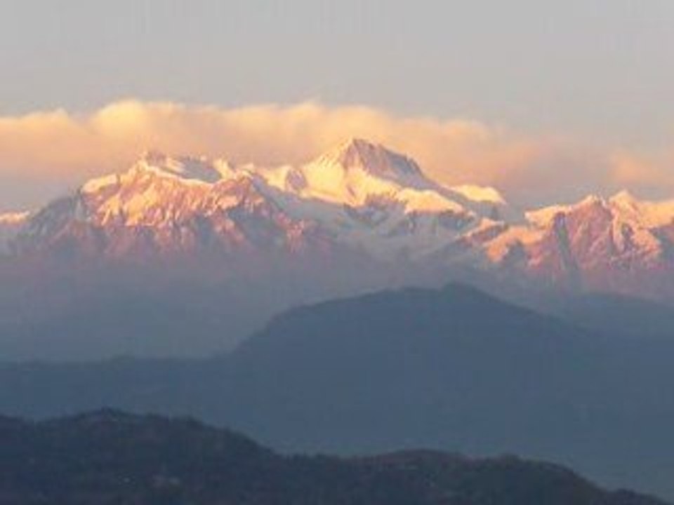 360 degres de la poagode de la paix Pokhara