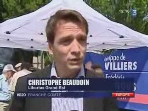 Christophe Beaudouin sur France3 Franche-Comté