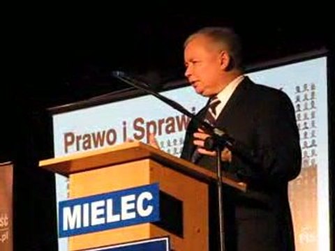 Jarosław Kaczyński w Mielcu 2.06.2009 cz.2